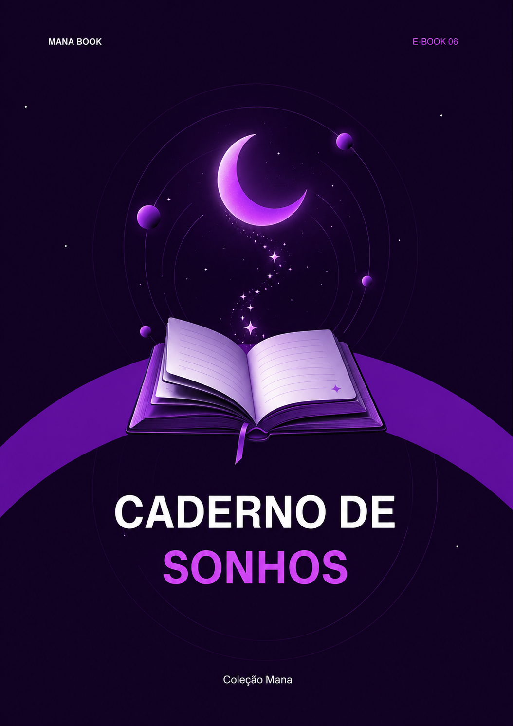 Capa de Caderno de Sonhos